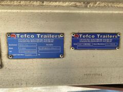 2008 Tefco 19M B Double Tandem Axel Tipper Trailer Combination - 16