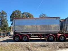 2008 Tefco 19M B Double Tandem Axel Tipper Trailer Combination - 20