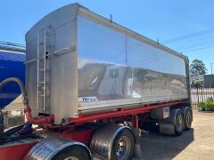 2012 Tefco 19M B Double Tandem Axel Tipper Trailer Combination - 17