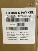 Fisher & Paykel 605L Quad Door American Fridge with Ice & Water Dispenser RF605QDUVX1 - 3