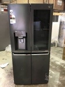 LG 570L Slim French Door Fridge with InstaView Door-in-Door GF-V570MBL - 2