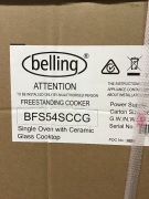 Belling 540mm Electric Freestanding Cooker BFS54SCCG - 3