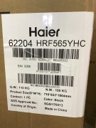 Haier 565L French Door Fridge with Water Dispenser Black HRF565YHC - 3