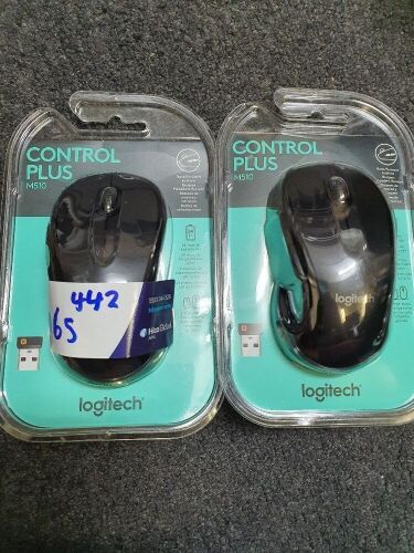2 Pack Logitech Control plus M510
