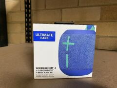 Ultimate Ears Wonderboom 2 Portable Bluetooth Speaker Bermuda Blue - 2