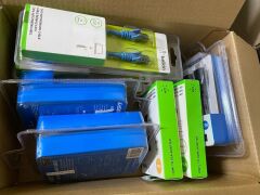 Box of Belkin Cables - 2