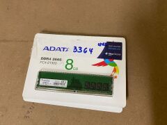 ADATA DDR4 2666 PC4-21300 8GB Memory Module x 2 - 3