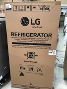 LG 668L Side by side fridge Non Plumbed ice &amp; water Dispenser GS-L668MBNL - 2