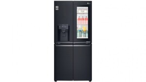 LG 570L Slim French Door Fridge with InstaView Door-in-Door GF-V570MBL