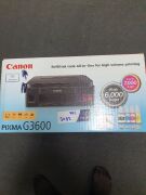 Canon PIXMA Endurance G3600 Multi-Function Inkjet Printer - 2