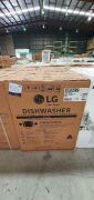 LG QuadWash Matte Black TrueSteam Dishwasher XD3A25MB - 2