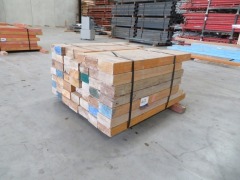 LVL Timber Pack, 150 x 75, 49 Pieces, 900 to 1200, estimate 50 Lineal Metres