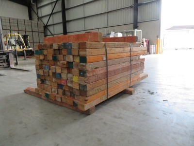 LVL Timber Pack, 95 x 63, 100 Pieces, 1100 to 1600, estimate 135 Lineal Metres