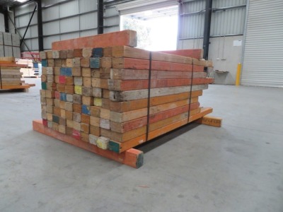 LVL Timber Pack, 95 x 63, 100 Pieces, 1200 to 1500, estimate 135 Lineal Metres