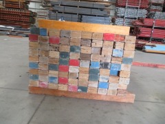 LVL Timber Pack, 95 x 63, 90 Pieces, 1200 to 2200, estimate 135 Lineal Metres - 2