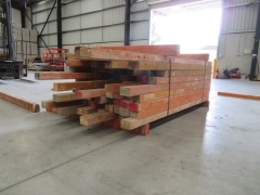 LVL Timber Pack, 95 x 63, 90 Pieces, 1200 to 2200, estimate 135 Lineal Metres - 3