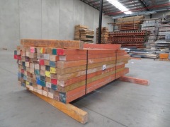 LVL Timber Pack, 95 x 63, 90 Pieces, 1200 to 2200, estimate 135 Lineal Metres