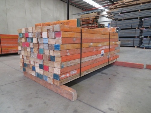 LVL Timber Pack, 95 x 63, 100 Pieces, 1400 to 2000, estimate 160 Lineal Metres