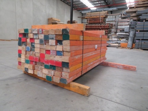 LVL Timber Pack, 95 x 63, 100 Pieces, 1400 to 2100, estimate 160 Lineal Metres