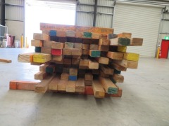 LVL Timber Pack, 95 x 63, 100 Pieces, 1400 to 2100, estimate 170 Lineal Metres - 4