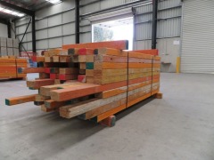 LVL Timber Pack, 95 x 63, 100 Pieces, 1600 to 2200, estimate 185 Lineal Metres - 3