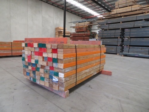 LVL Timber Pack, 95 x 63, 100 Pieces, 1400 to 1900, estimate 160 Lineal Metres