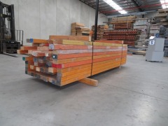 LVL Timber Pack, 95 x 63, 100 Pieces, 2400 to 3100, estimate 280 Lineal Metres - 3