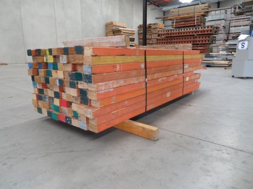 LVL Timber Pack, 95 x 63, 100 Pieces, 1700 to 3000, estimate 250 Lineal Metres