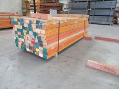 LVL Timber Pack, 95 x 63, 100 Pieces, 2100 to 2400, estimate 220 Lineal Metres