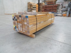 LVL Timber Pack, 95 x 63, 72 Pieces, 1700 to 2500, estimate 170 Lineal Metres