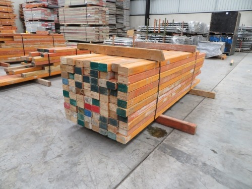 LVL Timber Pack, 95 x 63, 80 Pieces, 2000 to 2600, estimate 175 Lineal Metres