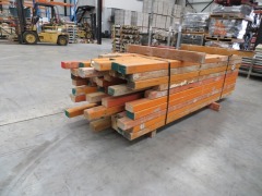 LVL Timber Pack, 95 x 63, 80 Pieces, 2000 to 2600, estimate 175 Lineal Metres - 2