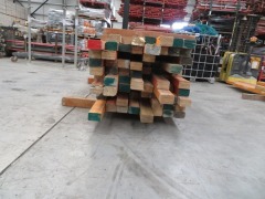 LVL Timber Pack, 95 x 63, 80 Pieces, 2000 to 2600, estimate 175 Lineal Metres - 3