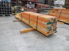 LVL Timber Pack, 95 x 63, 40 Pieces, 1500 to 3300, estimate 80 Lineal Metres - 3