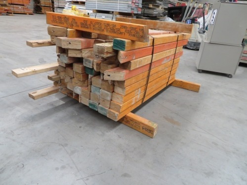 LVL Timber Pack, 95 x 63, 72 Pieces, 800 to 1500, estimate 85 Lineal Metres