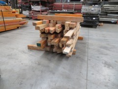 LVL Timber Pack, 95 x 63, 72 Pieces, 800 to 1500, estimate 85 Lineal Metres - 3