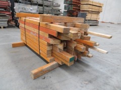 LVL Timber Pack, 95 x 63, 72 Pieces, 800 to 1500, estimate 85 Lineal Metres - 4