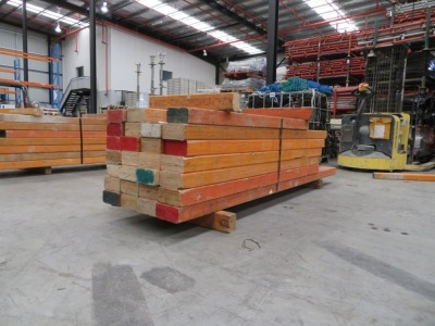 LVL Timber Pack, 150 x 75, 28 Pieces, 1100 to 2400, estimate 45 Lineal Metres