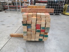 LVL Timber Pack, 95 x 63, 60 Pieces, 900 to 2000, estimate 75 Lineal Metres - 2