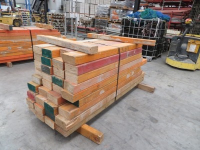 LVL Timber Pack, 150 x 75, 36 Pieces, 1100 to 2000, estimate 50 Lineal Metres