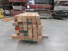 LVL Timber Pack, 95 x 63, 54 Pieces, 1000 to 1500, estimate 65 Lineal Metres - 2