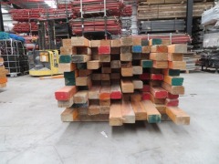 LVL Timber Pack, 95 x 63, 100 Pieces, 1400 to 2000, estimate 160 Lineal Metres - 4