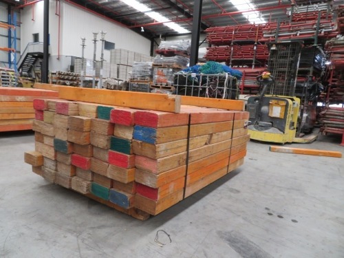 LVL Timber Pack, 150 x 75, 49 Pieces, 1100 to 1600, estimate 70 Lineal Metres