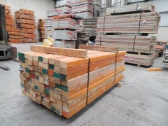 LVL Timber Pack, 95 x 63, 100 Pieces, 1500 to 2100, estimate 175 Lineal Metres