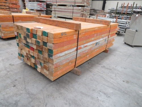 LVL Timber Pack, 95 x 63, 100 Pieces, 2100 to 2600, estimate 240 Lineal Metres