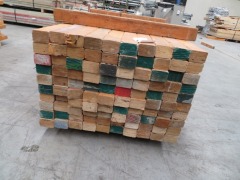 LVL Timber Pack, 95 x 63, 100 Pieces, 2100 to 2600, estimate 240 Lineal Metres - 2