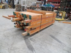 LVL Timber Pack, 95 x 63, 100 Pieces, 2100 to 2600, estimate 240 Lineal Metres - 3