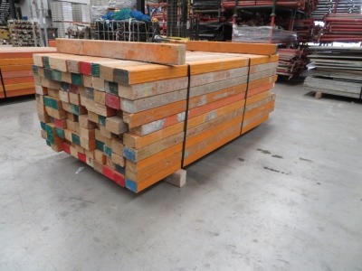 LVL Timber Pack, 95 x 63, 100 Pieces, 1400 to 2400, estimate 160 Lineal Metres