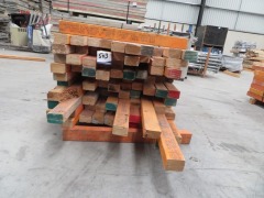 LVL Timber Pack, 95 x 63, 100 Pieces, 1400 to 2400, estimate 160 Lineal Metres - 4