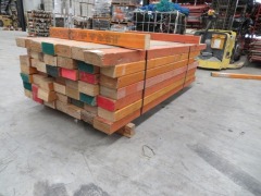 LVL Timber Pack, 150 x 75, 49 Pieces, 1600 to 2300, estimate 90 Lineal Metres